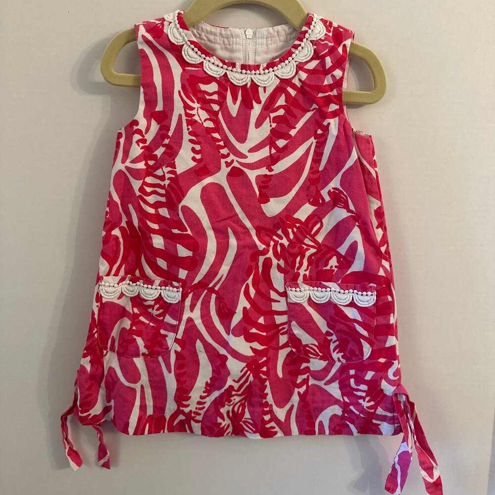 Lilly Pulitzer Classic Shift Dress Size 2T
